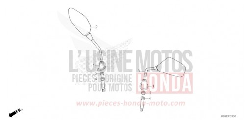 MIROIR SH125ADT de 2026